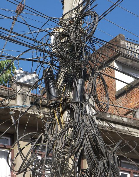 Wired. Where's that powercut coming from?